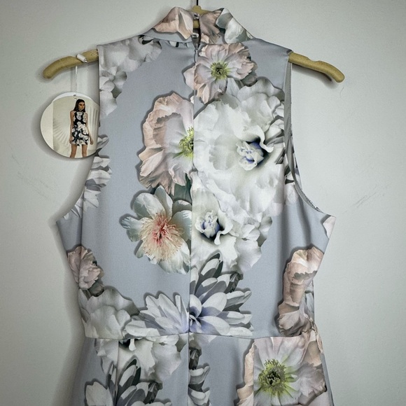 Finders Keepers Floral Mini Dress NWT | Pastel Blue | Size M - Picture 9 of 17